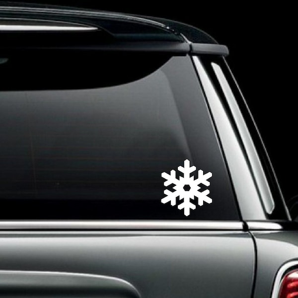 Snowflake Decal Etsy