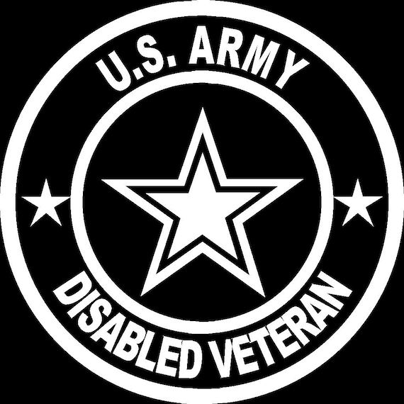 US Army Veteran Bumper Sticker / Decal - 3.5" X 9", Glossy Vinyl, Made In USA