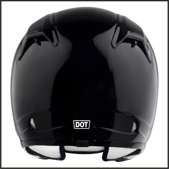 Dot on helmet deals