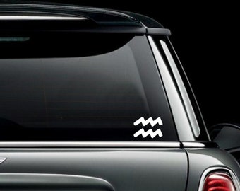 Red Hoods StickAny Car and Auto Decal Series Aquarius Sticker for Windows Doors Red Hoods StickAny Car and Auto Decal Series Aquarius Sticker for Windows Doors