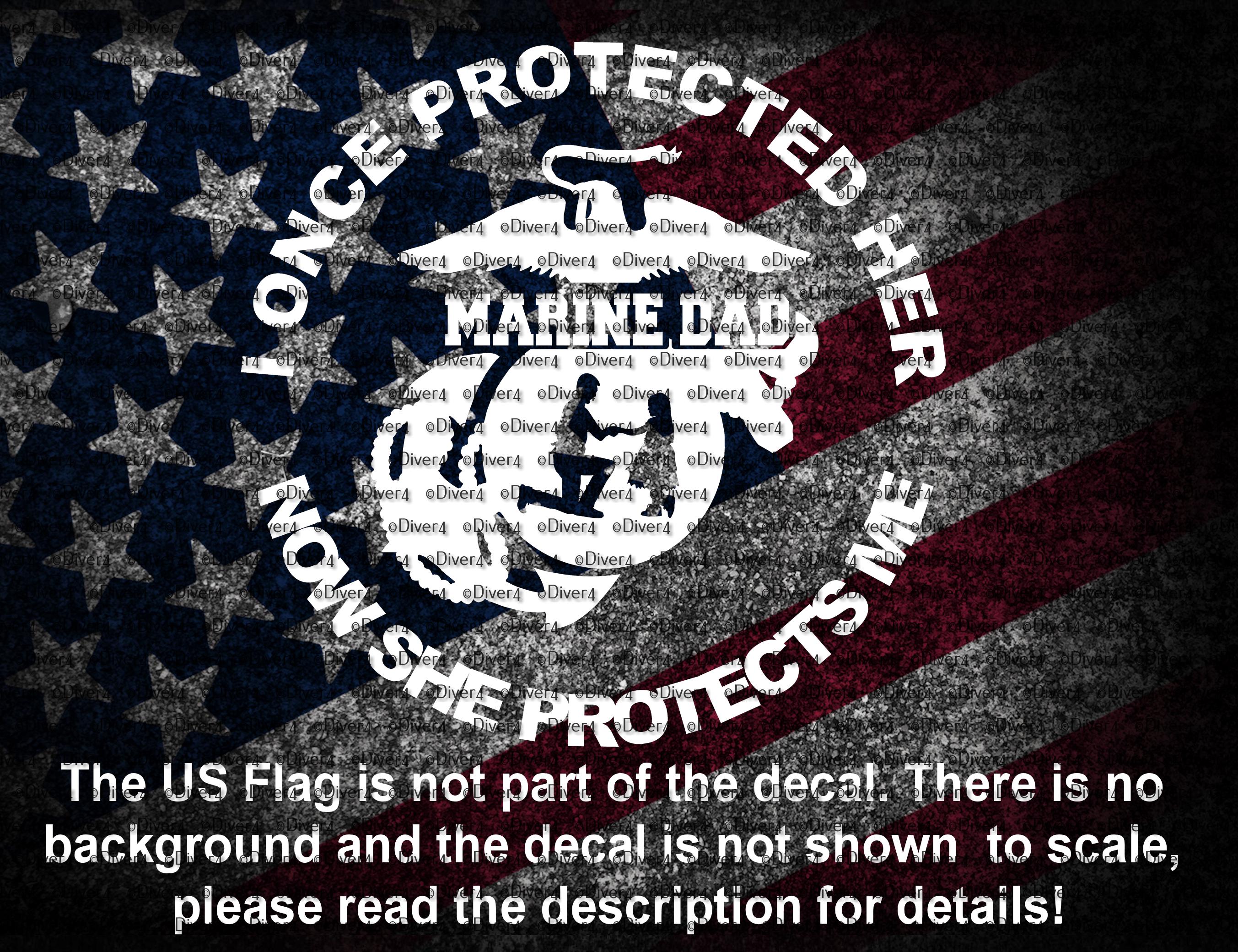 Adesivo per distintivo del Corpo dei Marines degli Stati Uniti