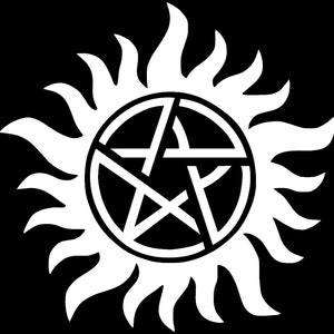 Anti Possession Symbol Car Truck Van Window or Bumper Sticker Vinyl Decal