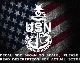 thumbnail image 2 of US Navy Emblem Military Vinyl Decal – 3.5 Inch, Multicolor Glossy, Self-Adhesive For Car Or Window 2 of 5