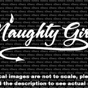 Naughty Girl With Devil Horns and Tail Truck Van Window Decal or Bumper Sticker Vinyl Decal