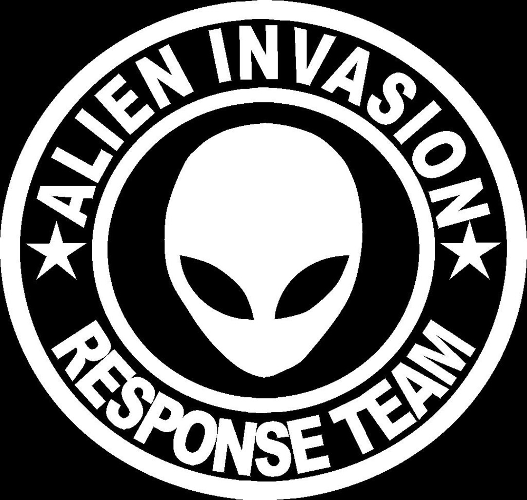 Alien Invasion Response Car Truck Van Window or Bumper Sticker Vinyl ...