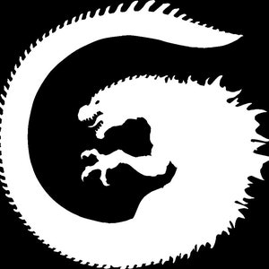 Godzilla formant un autocollant en vinyle découpé pour fenêtre de voiture, camion, camionnette