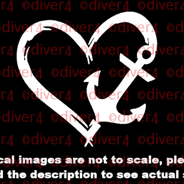 Anchor Heart Etsy