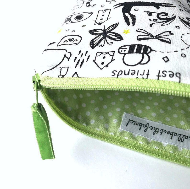 Sleep Tight Washable Makeup Bags /& Organizing Pouches