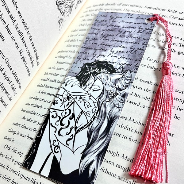 Cardan & Jude Bookmark - By You I Am Forever Undone - The Cruel Prince - Bookish, Reader, Fantasy, Faerie, Fae