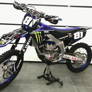 Motorcycle decal graphic set for Yamaha yzf yz wzf wr ttr dt xt