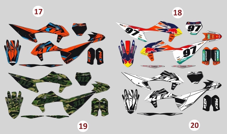 Moto stickers ktm