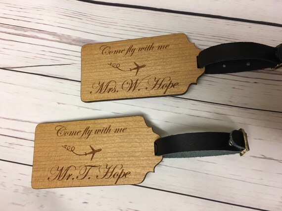 personalised travel tags