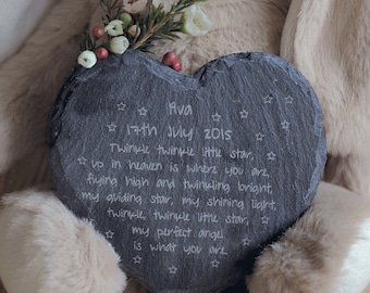 Angel baby Memorial slate plaque. Infant loss awareness. rememberance keepsake. infant loss, miscarriage, stillbirth keepsake, bereavement.
