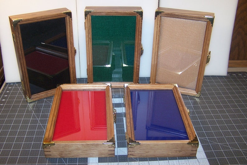 12x18x2 Display Case Wall Mount Locking for Arrowheads Etsy