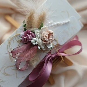 Sobres de regalo hechos a mano, elegantes porta-regalos en efectivo para bodas, cumpleaños y ocasiones especiales / Elegantes porta-regalos en efectivo con un sentido corazón