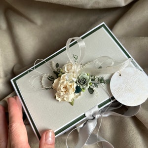 Carte de vœux, Boîte pour cartes faite main, Boîte pour cartes de mariage, Boîte pour cartes d'anniversaire, Boîte magique, tirelire, cadeau en argent