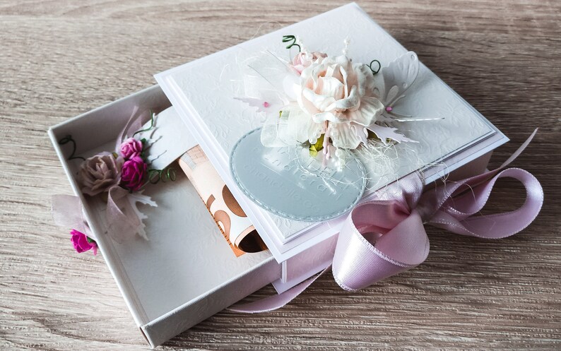 Money box Birthday card-box Money gift Card Handmade card-box Magic Box