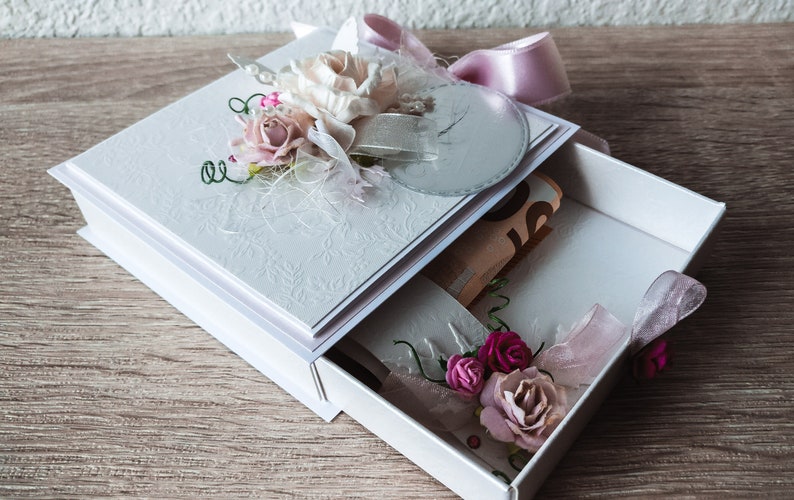 Money box Birthday card-box Money gift Card Handmade card-box Magic Box
