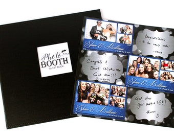 photo booth scrapbook black
