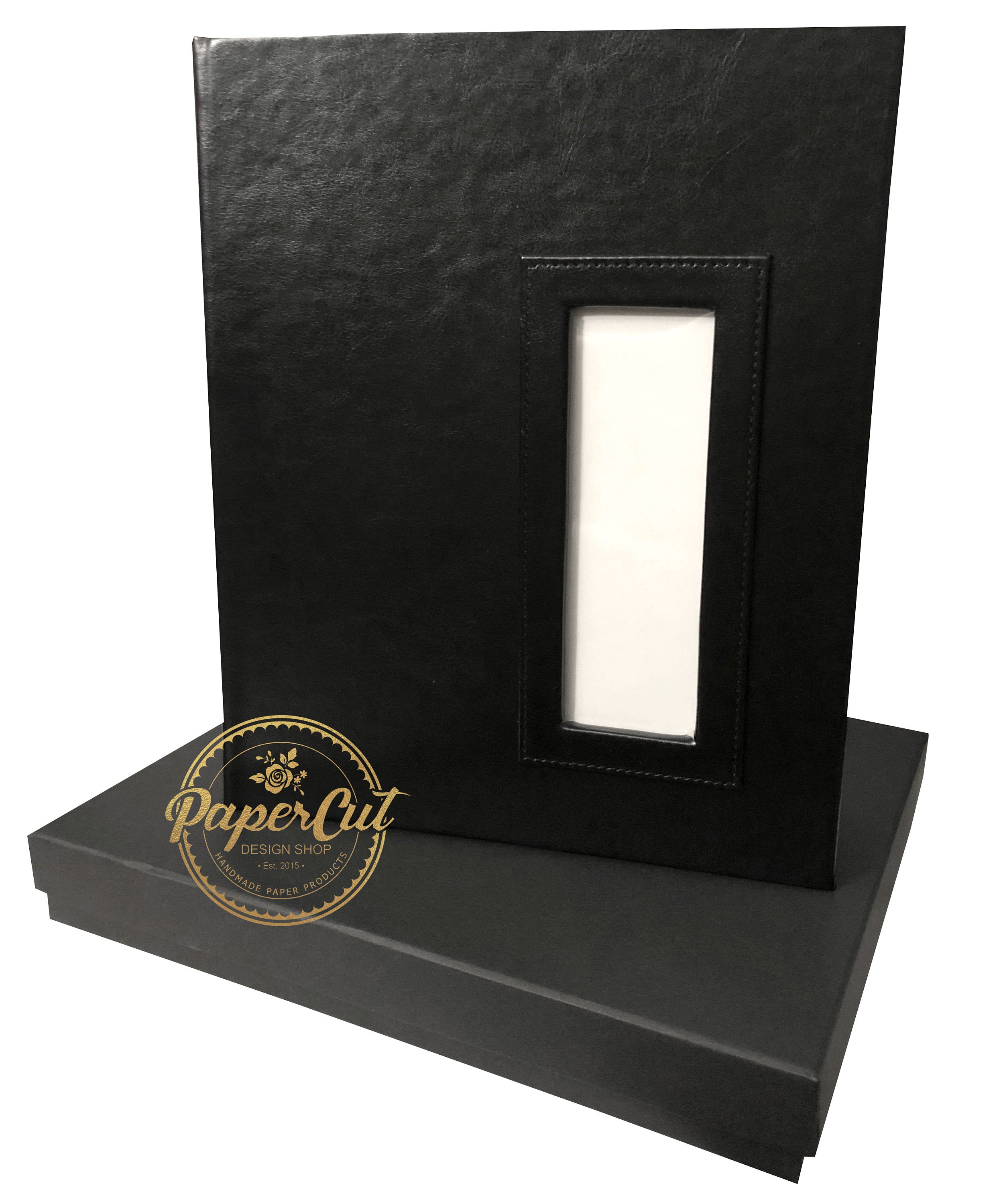Photo Booth Frames - Black Cover Photo Booth Wedding Memory Guest Book  Album DIY Picture Scrapbook with 2x6 Inch Photo Strip Inserts - 40 Black  Pages - Picture Perfect Supply