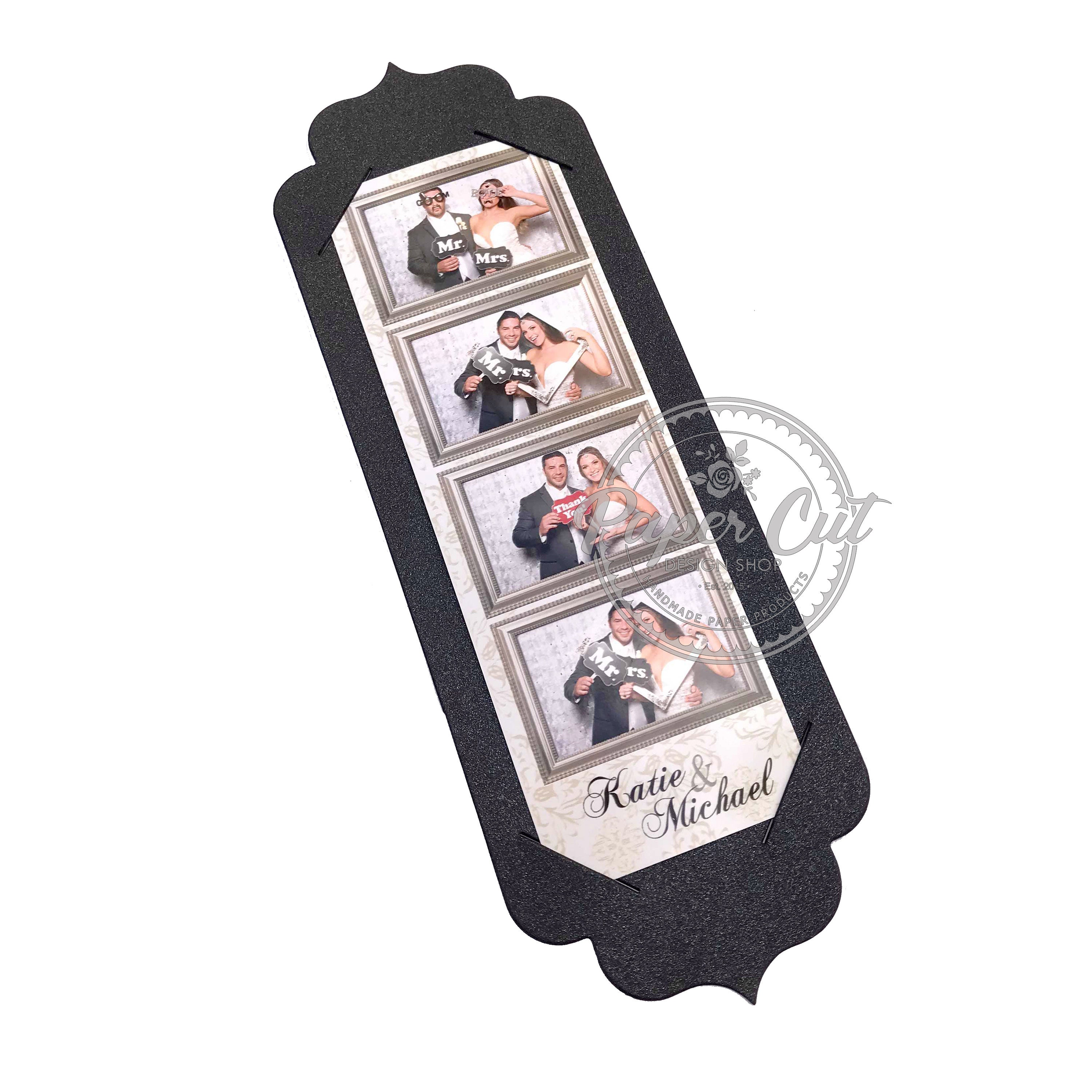 Colorful Photo Booth Frames - Photo Booth Album For 2x6 Inch Photo Strips  Wedding Album 2 x 6 Bookmark Holder 18 Pages 36 Photos - AliExpress