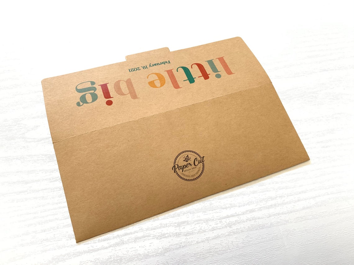 Photo Booth Envelope 2x6 Photo Strips Kraft Envelope Photo Etsy