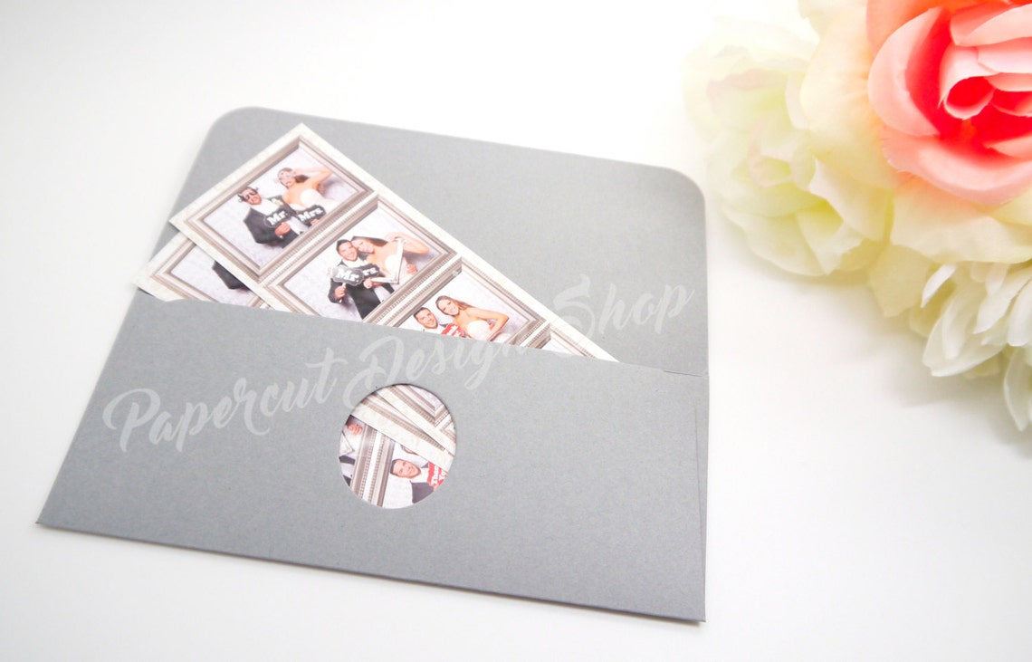 100PCS Photo Booth Envelope 2x6 Photo Strips Party Favor Etsy