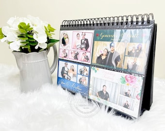 Photo Booth Display 4x6 Photos Table-top Photo Spiral Style