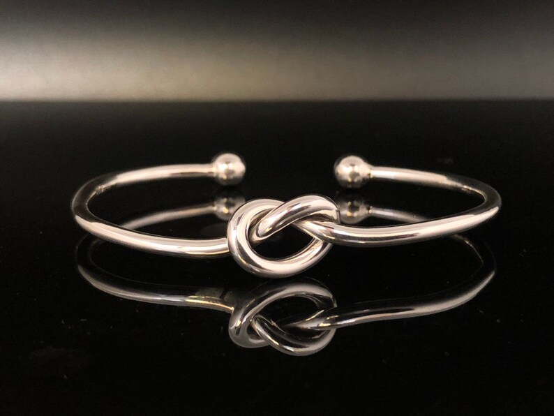 925 Sterling Silver Celtic Knot Silver Cuff Celtic Jewelry Celtic Cuff Bracelet Celtic Cuff
