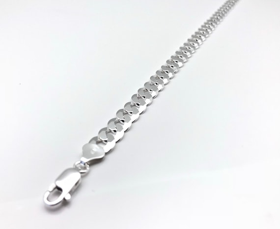 Catena per gioielli permanente in argento sterling 925 placcata