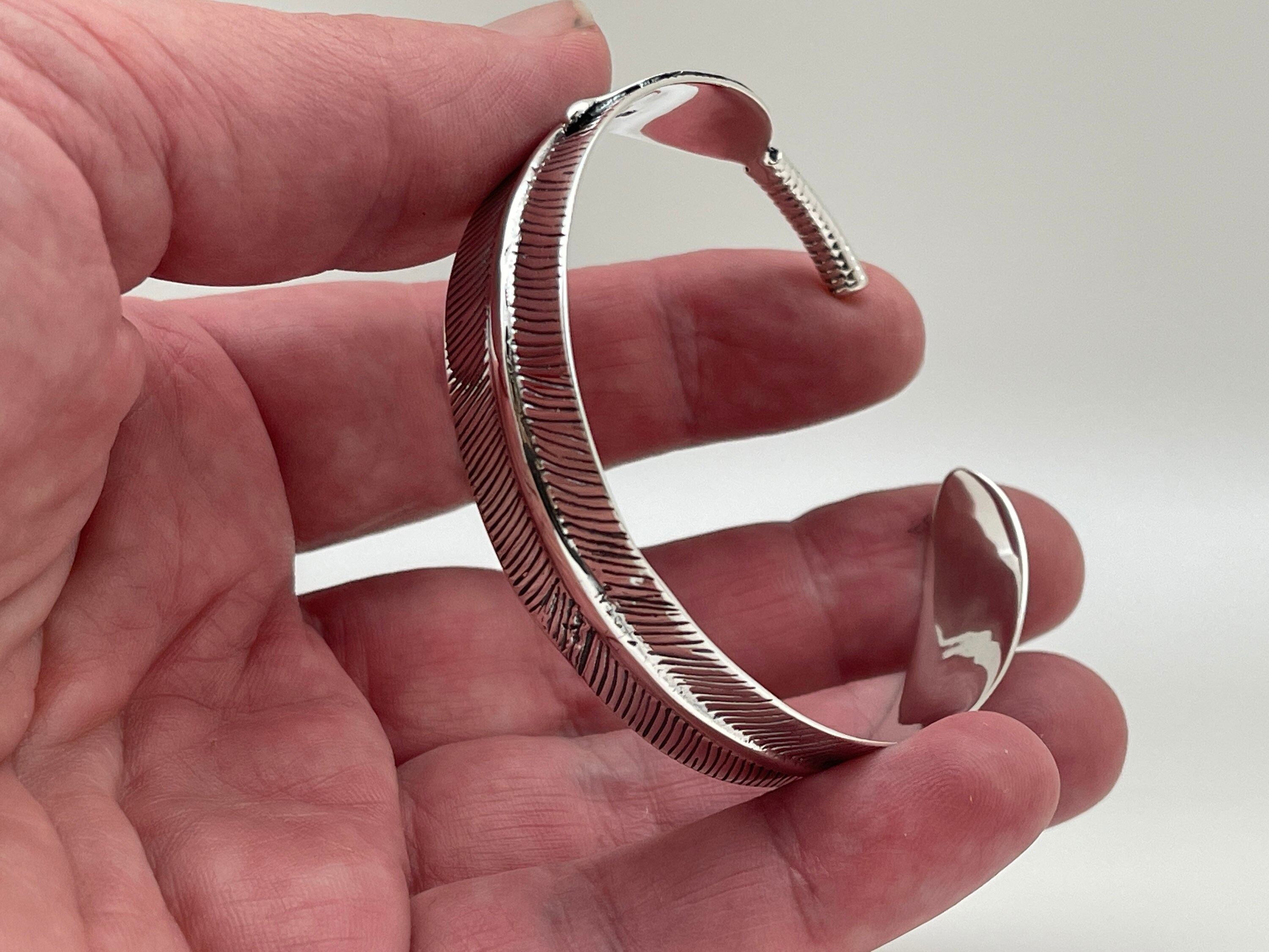 rehacer×T&Y Feather bracelet silver925