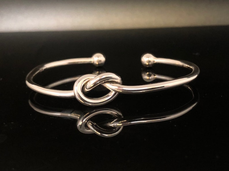 925 Sterling Silver Celtic Knot Silver Cuff Celtic Jewelry Celtic Cuff Bracelet Celtic Cuff