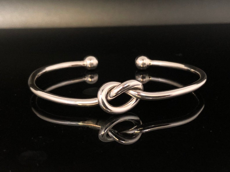 925 Sterling Silver Celtic Knot Silver Cuff Celtic Jewelry Celtic Cuff Bracelet Celtic Cuff