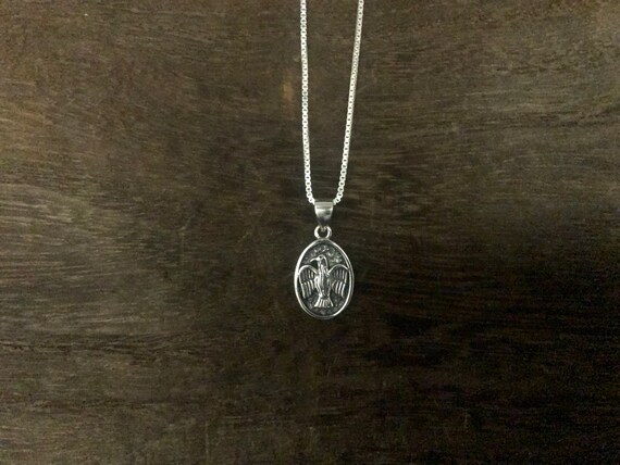 アクセサリー vintage necklace top silver925 eagle Meilord Eagle Necklace for Men Titanium Stainless Steel Vintage