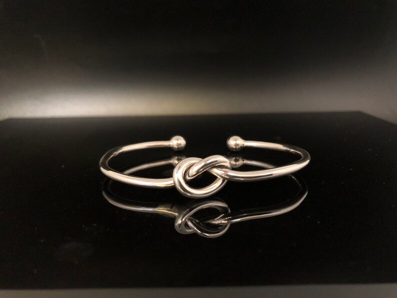 925 Sterling Silver Celtic Knot Silver Cuff Celtic Jewelry Celtic Cuff Bracelet Celtic Cuff