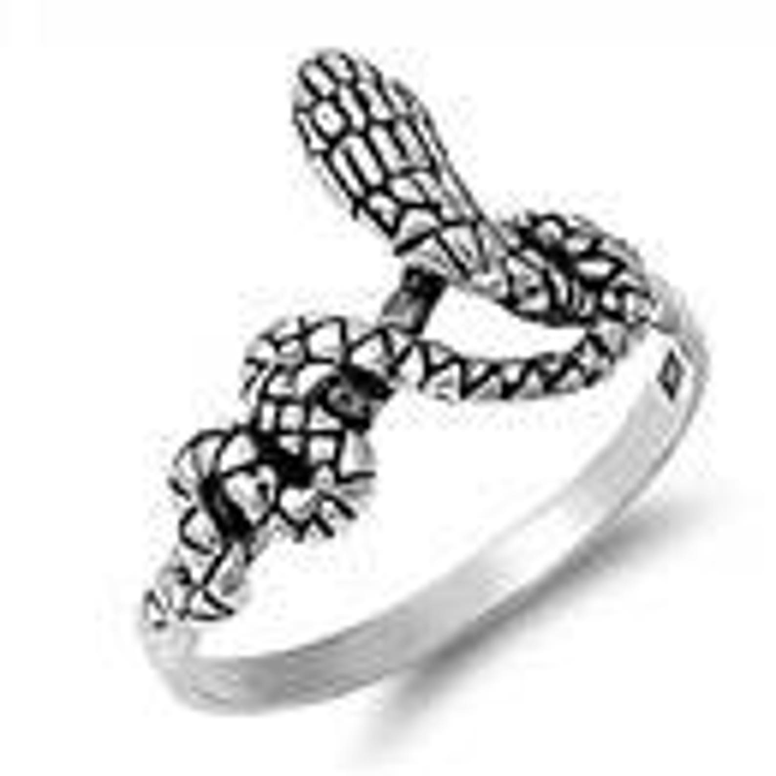 Silver Snake Ring // Silver Snake Ring // 925 Sterling Silver Etsy