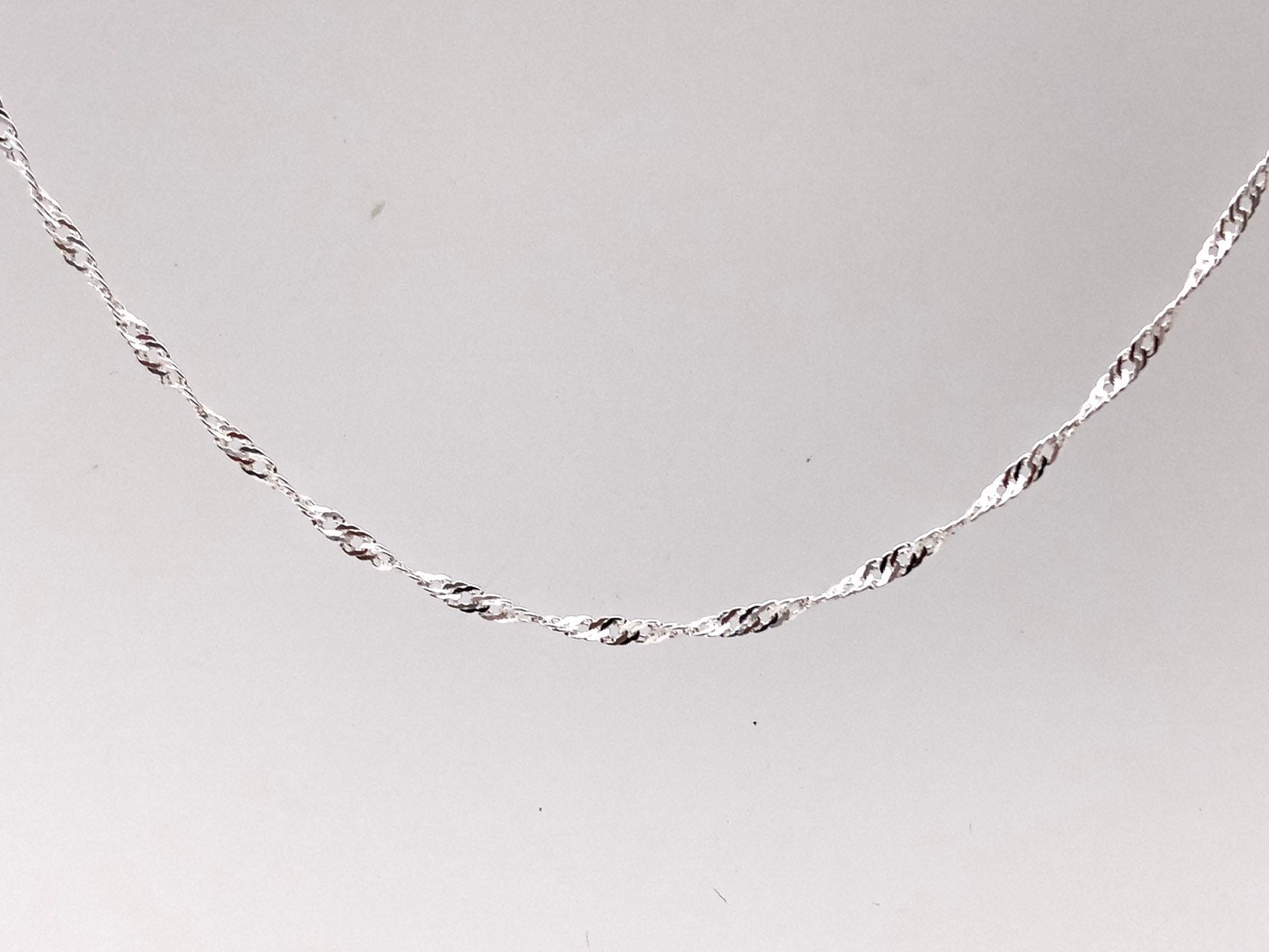 Non Tarnish Silver Chain 