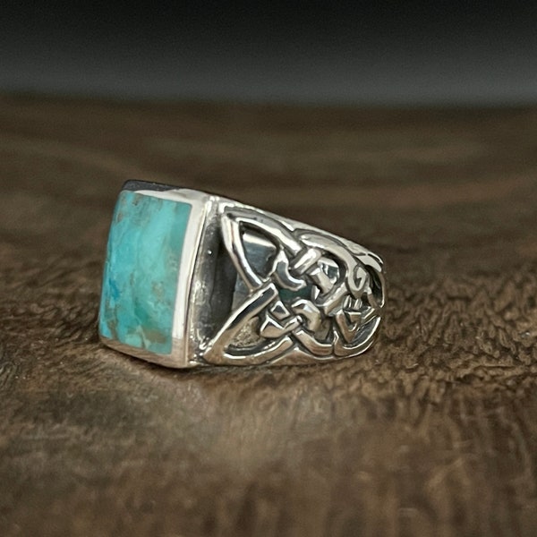 Mens Celtic Ring Etsy