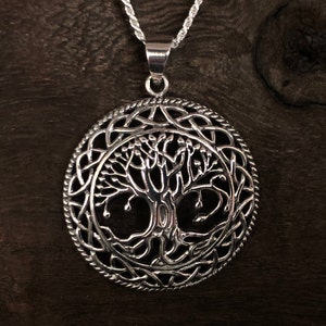Ciondolo Albero della Vita in Argento Sterling: Regalo con Ciondolo Celtico - Italia
