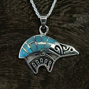 Gail Damon Vintage Native American Navajo Turquoise Sterling Silver Squash Blossom Necklace Gail Damon Vintage Native American Navajo Turquoise Sterling Silver Squash Blossom Necklace