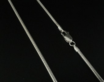 Thick 925 Sterling Silver Snake Chain - Heavy Pendant Chain