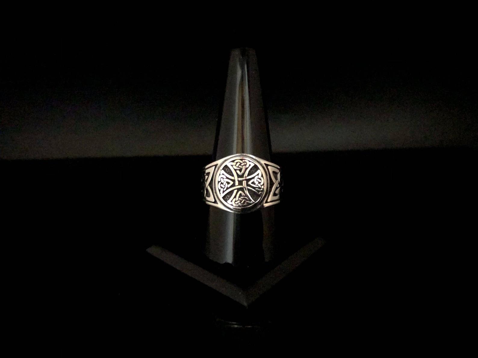 925 Sterling Silver Cross Ring