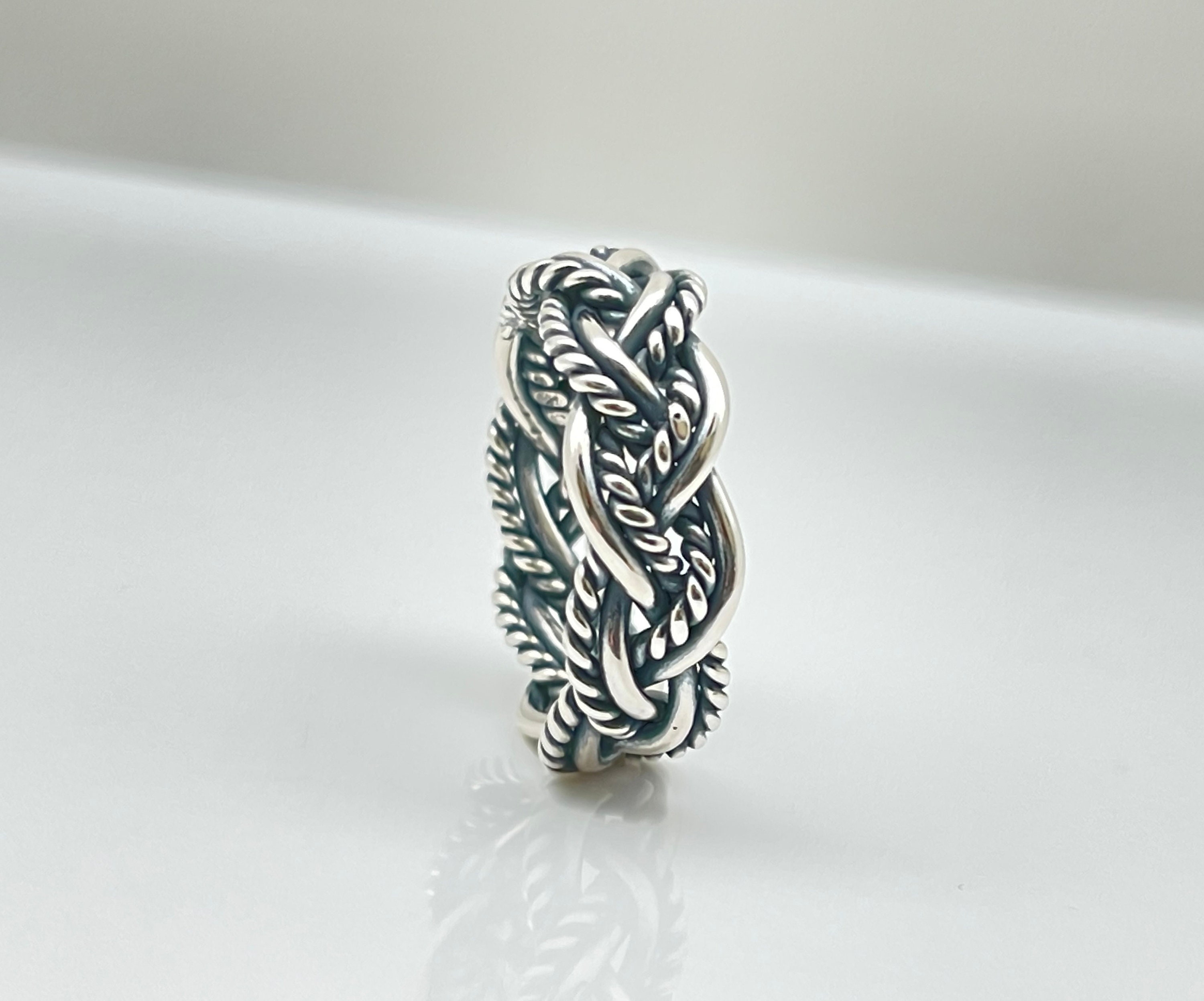 Anello con nodi celtici - Selene Shop