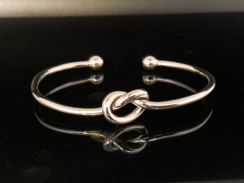 925 Sterling Silver Celtic Knot Silver Cuff Celtic Jewelry Celtic Cuff Bracelet Celtic Cuff