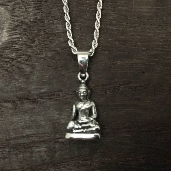 Sterling Boeddha hanger - Boeddha charme - 925 sterling zilver - spirituele sieraden