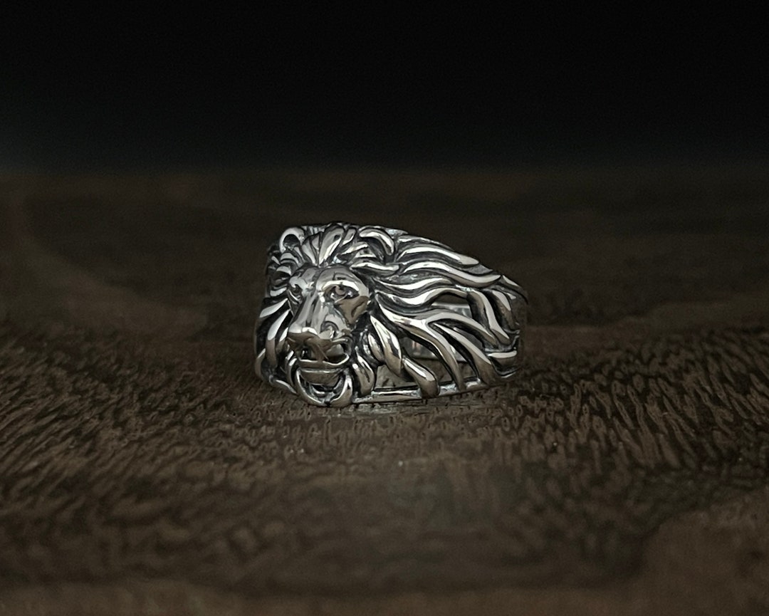 Majestic Lion Ring // Sterling Silver (13) - AlteJewellers - Touch of Modern