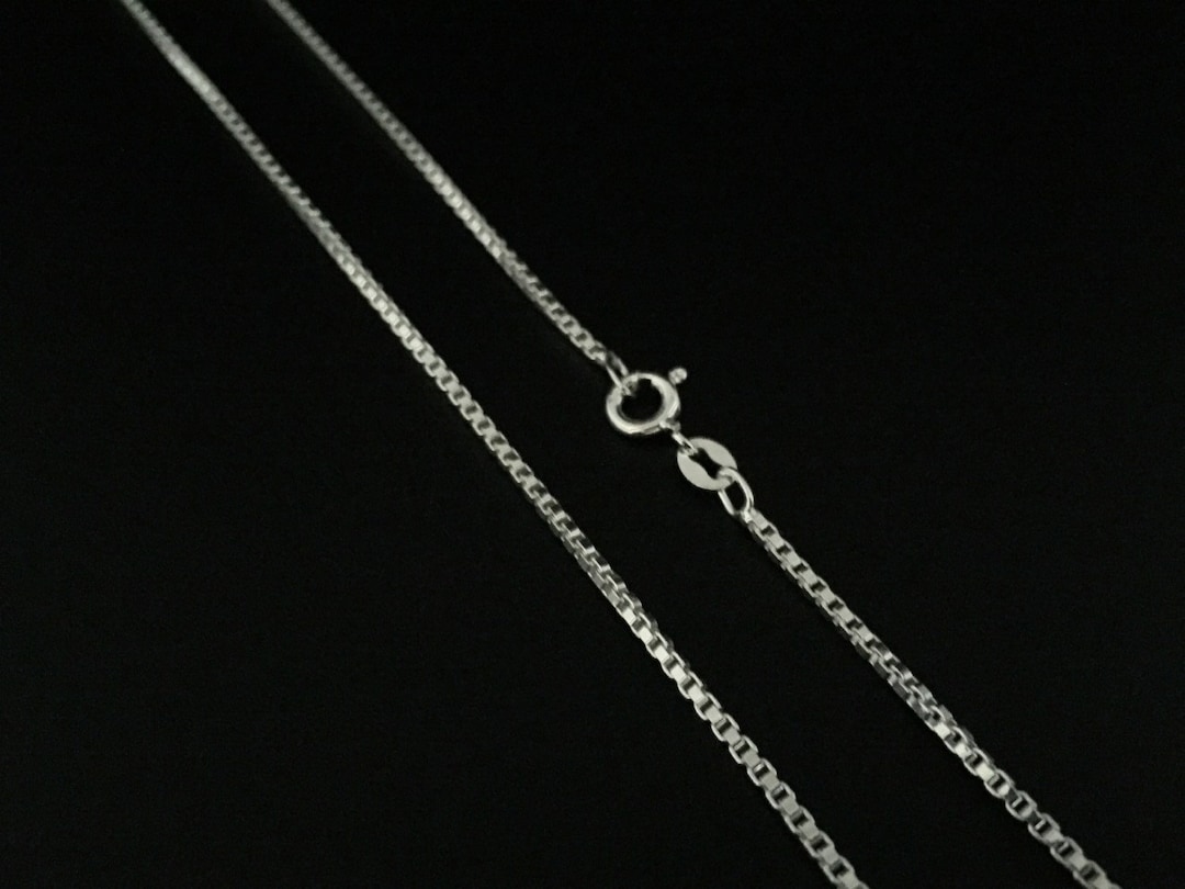 Standard Silver Box Chain // 925 Sterling Silver // 1.5mm Gage - Etsy