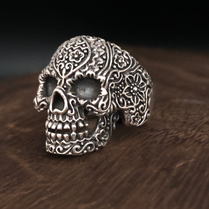 Skull Ring - Etsy
