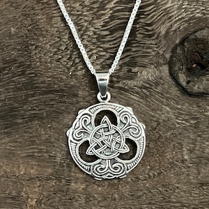 Keltischer Anhänger - 925 Sterling Silber - Oxidierter Keltischer Anhänger - Keltischer Schmuck