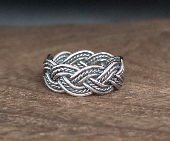 Sterling Silver Braided Ring Sterling Silver Braided Ring